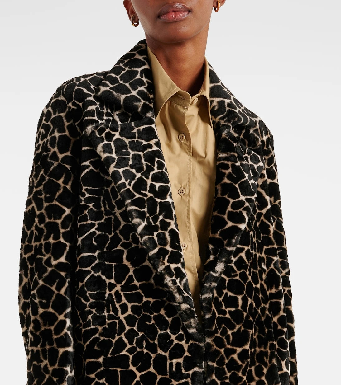 Dodo Bar Or - MLP leopard-print shearling coat