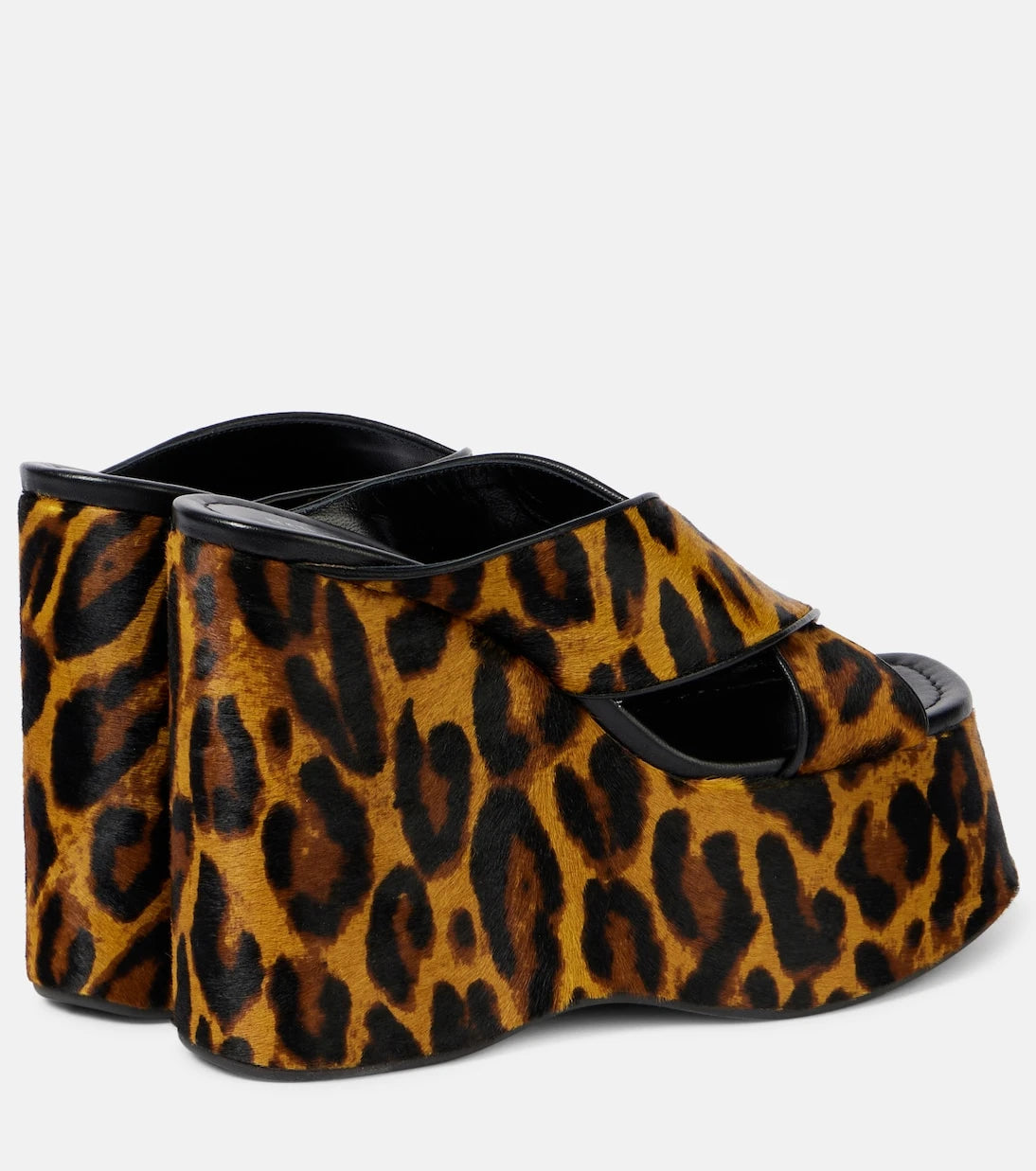 Paris Texas - Mara 135 leopard-print platform sandals