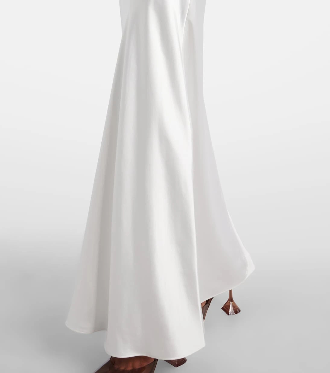 Self-Portrait - x Christopher Kane lace-trimmed satin gown