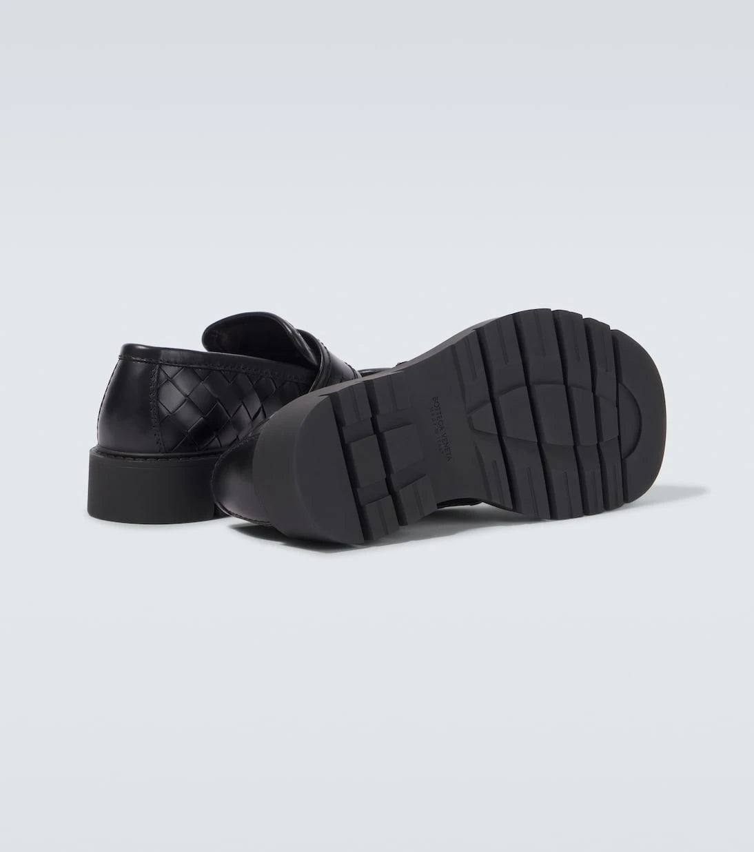 Bottega Veneta - Haddock Intrecciato leather loafers