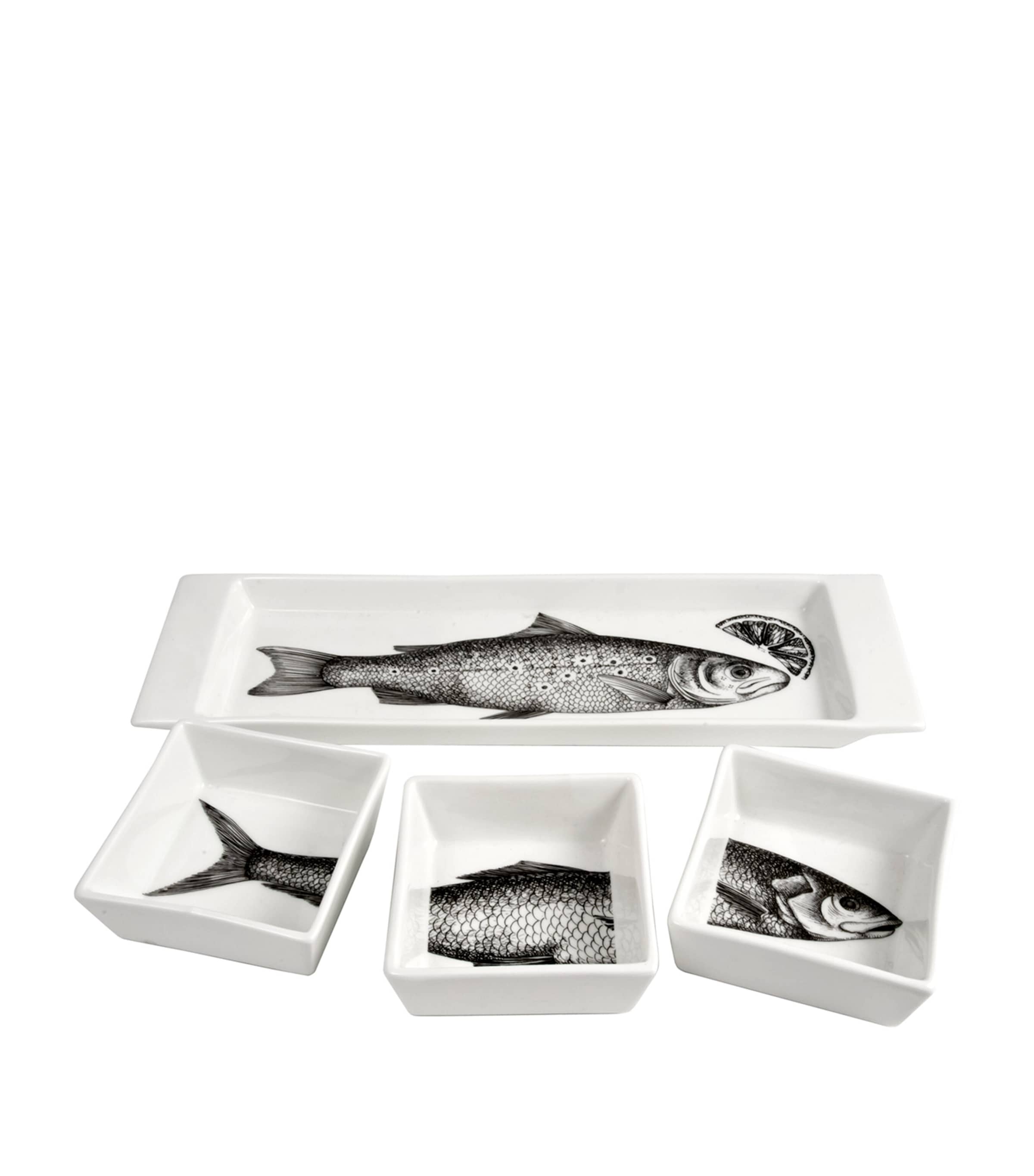 Porcelian Grande Pesci Appetizer Set