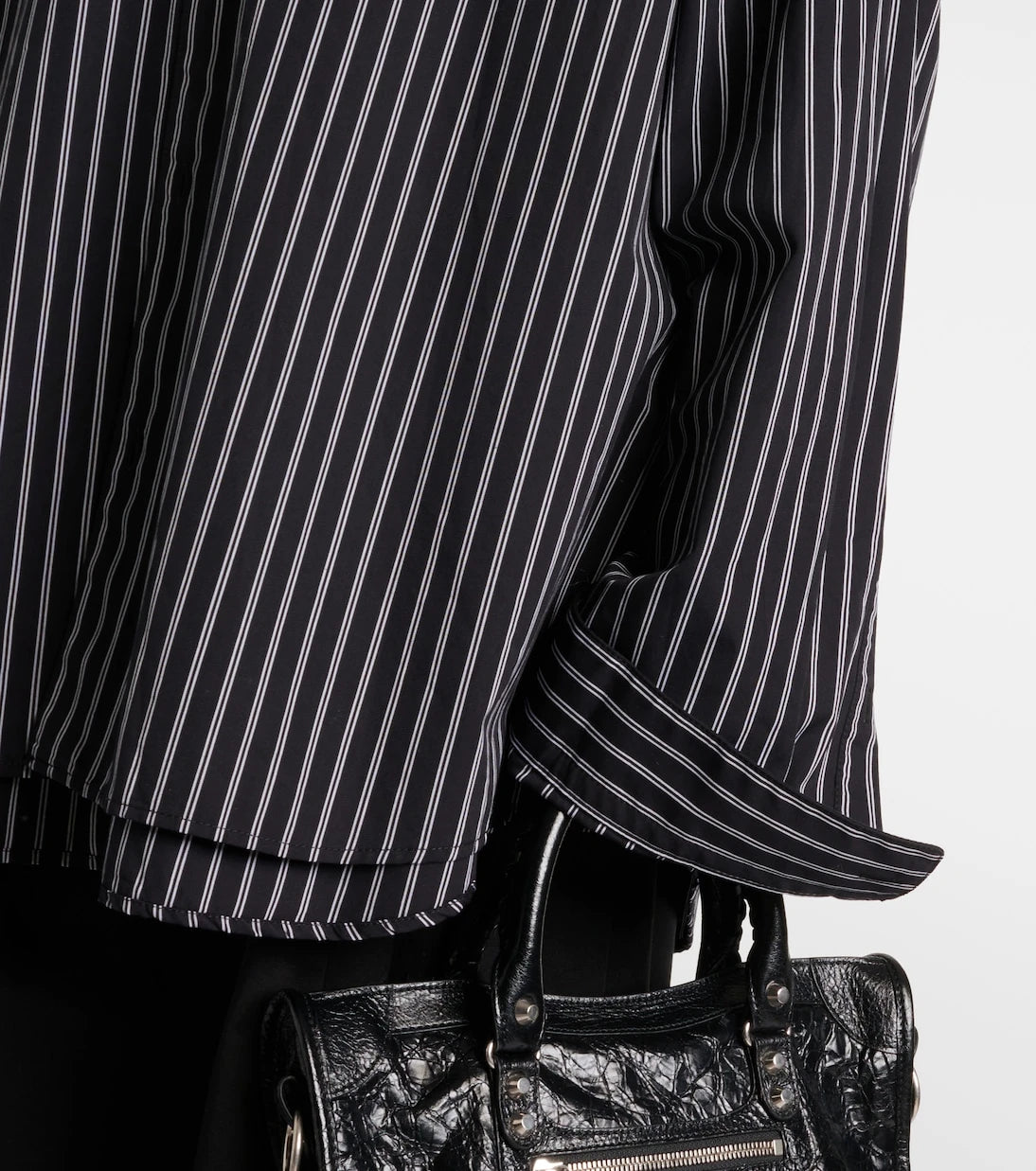 Balenciaga - Flatground striped cotton shirt
