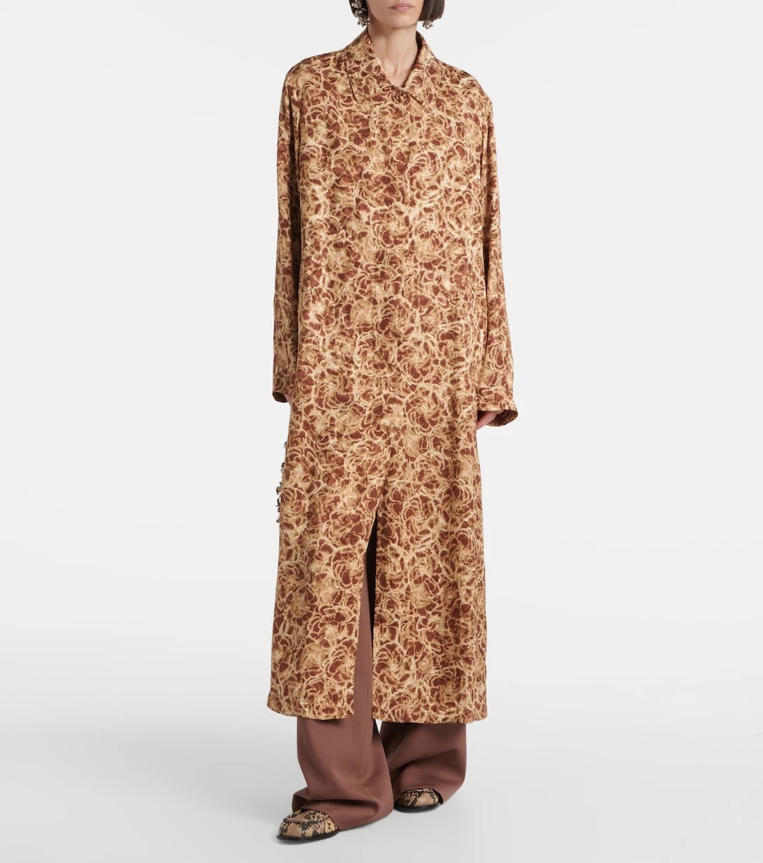 Dries Van Noten - Leopard-print coat