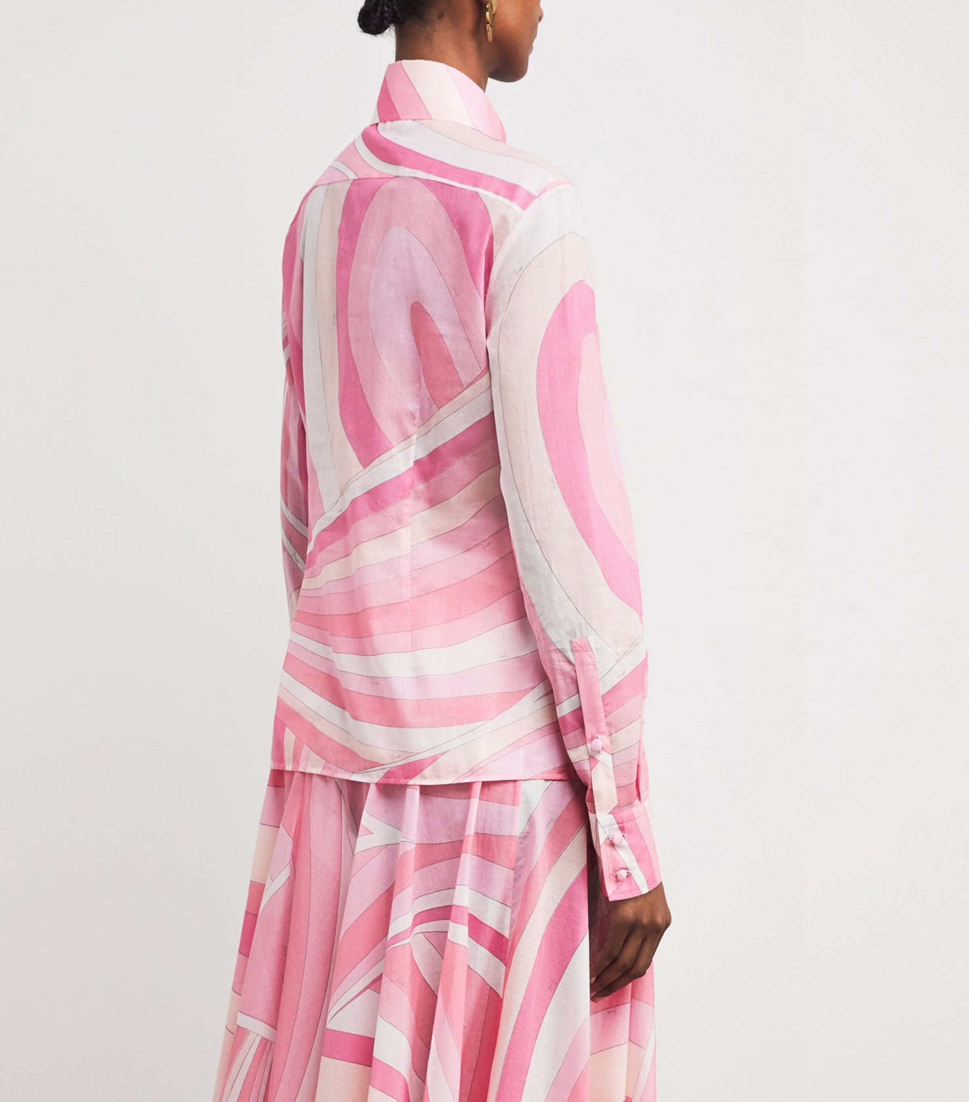 PUCCI Multi Cotton Printed Blouse