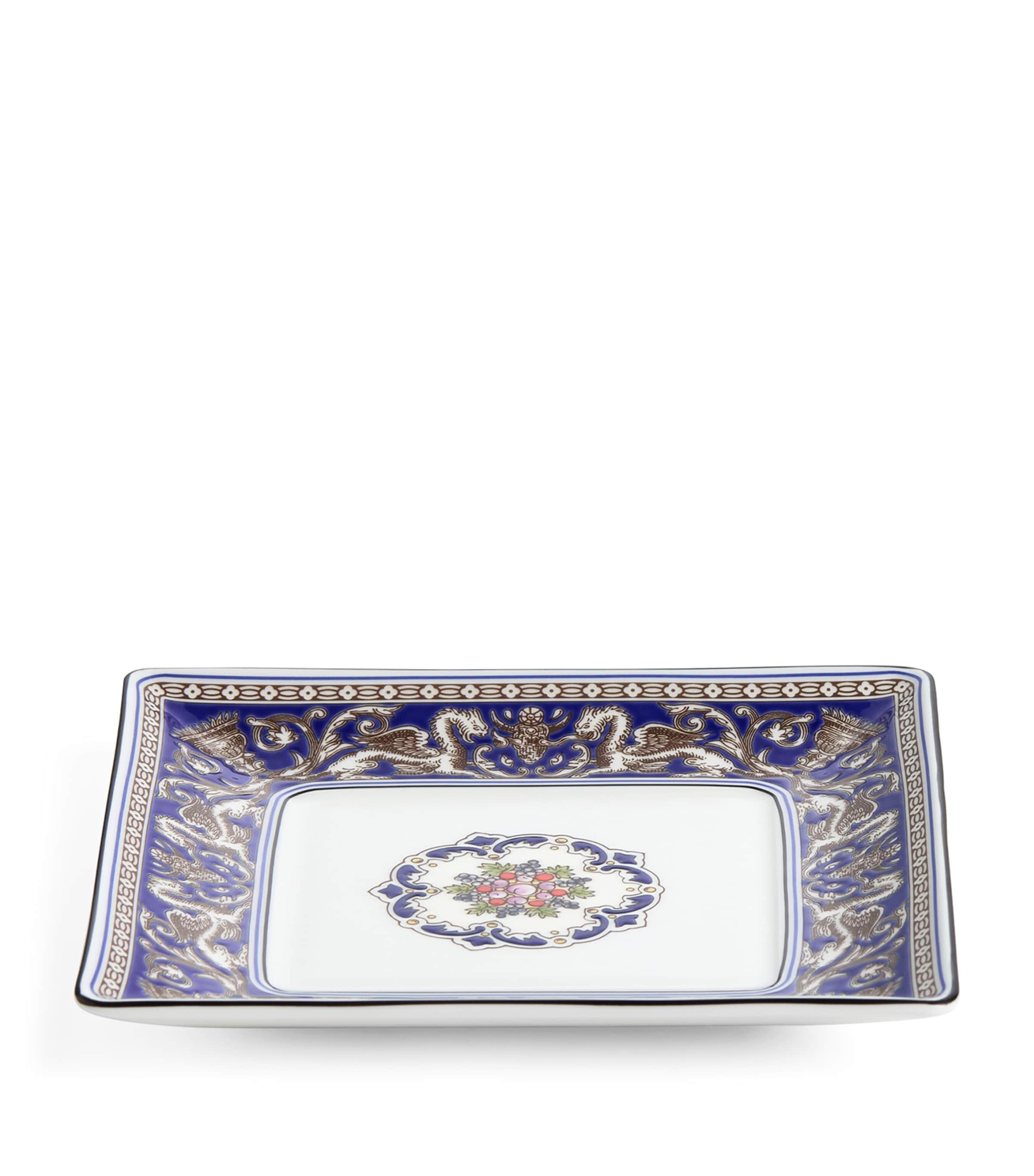 Florentine Marine Square Tray (14cm)