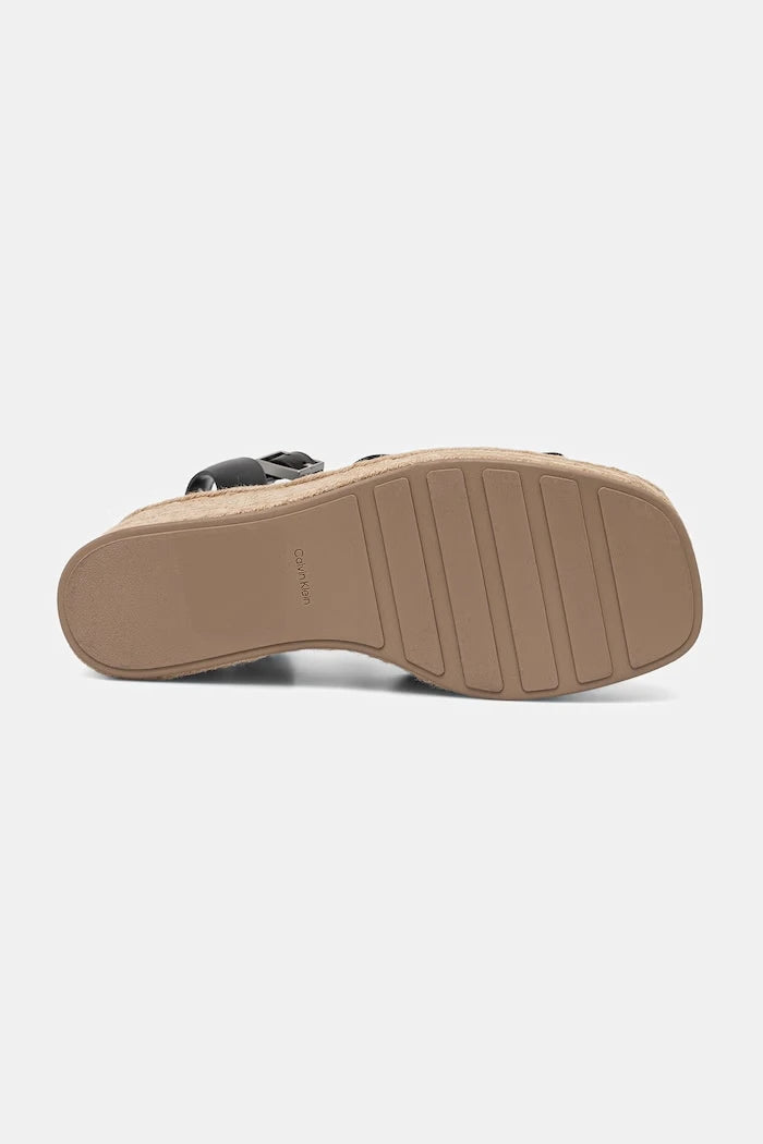 Calvin Klein Eğik Platformlu Sandalet Ayakkabı WEDGE ESPAD 70 NEOPR MG