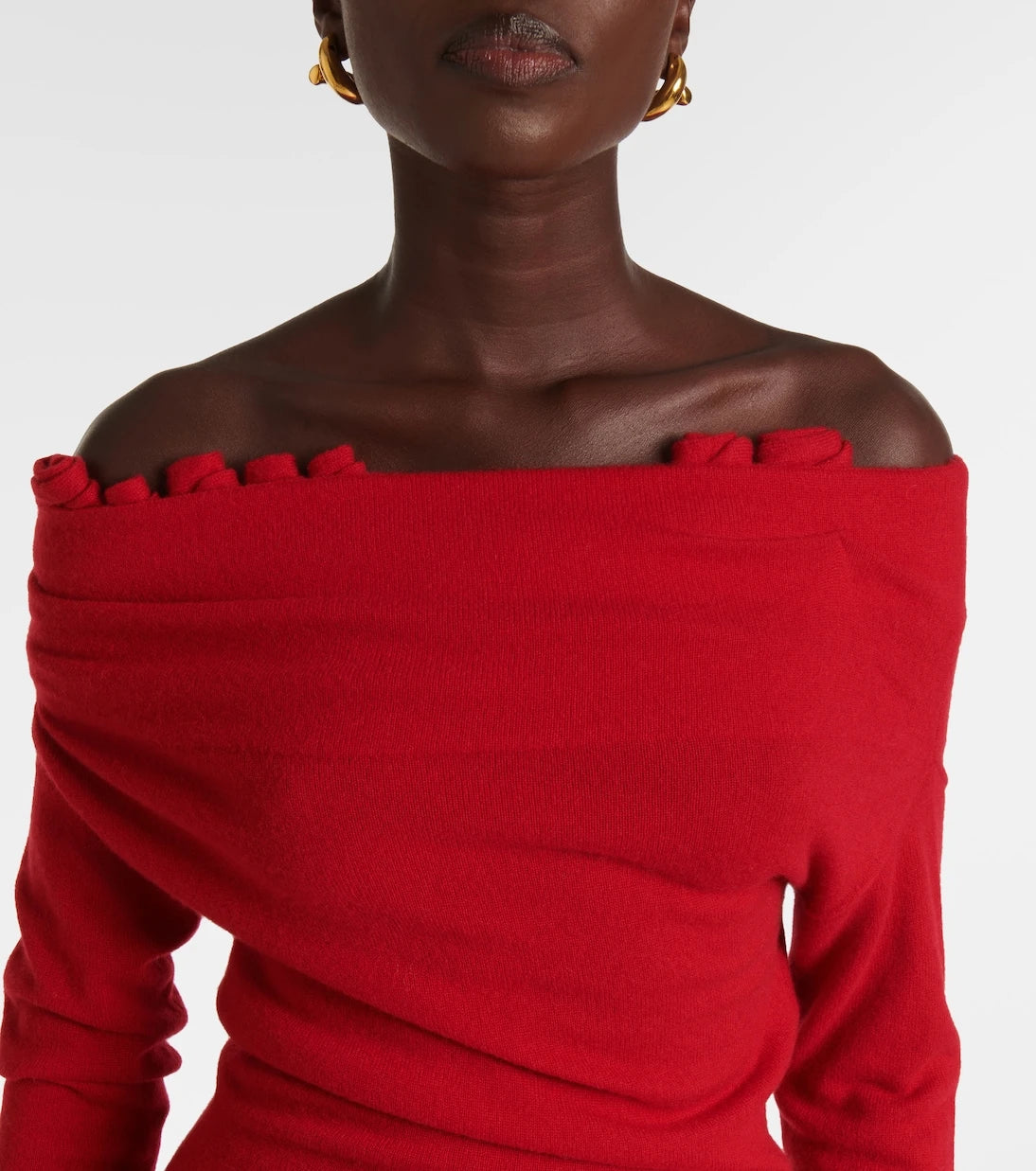Altuzarra - Lunaire off-shoulder cashmere gown