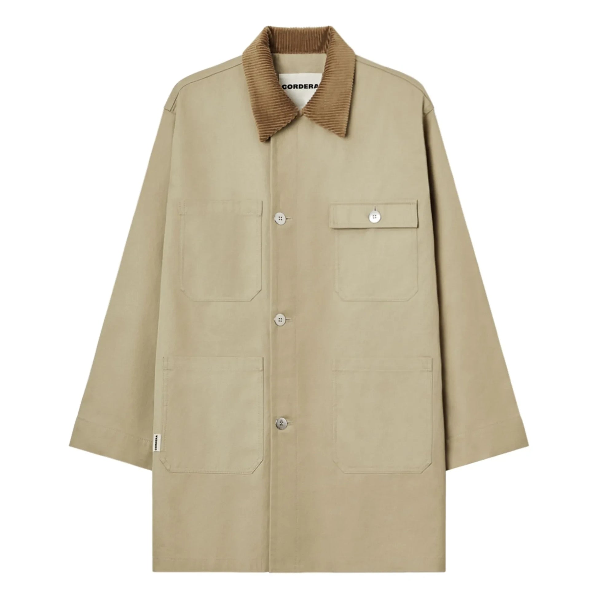 Cordera - Button-down jacket  | Beige