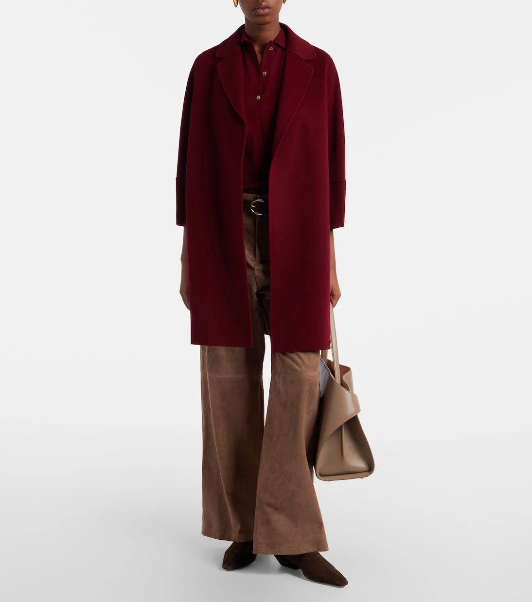 'S Max Mara - Cotton, silk, and cashmere polo sweater