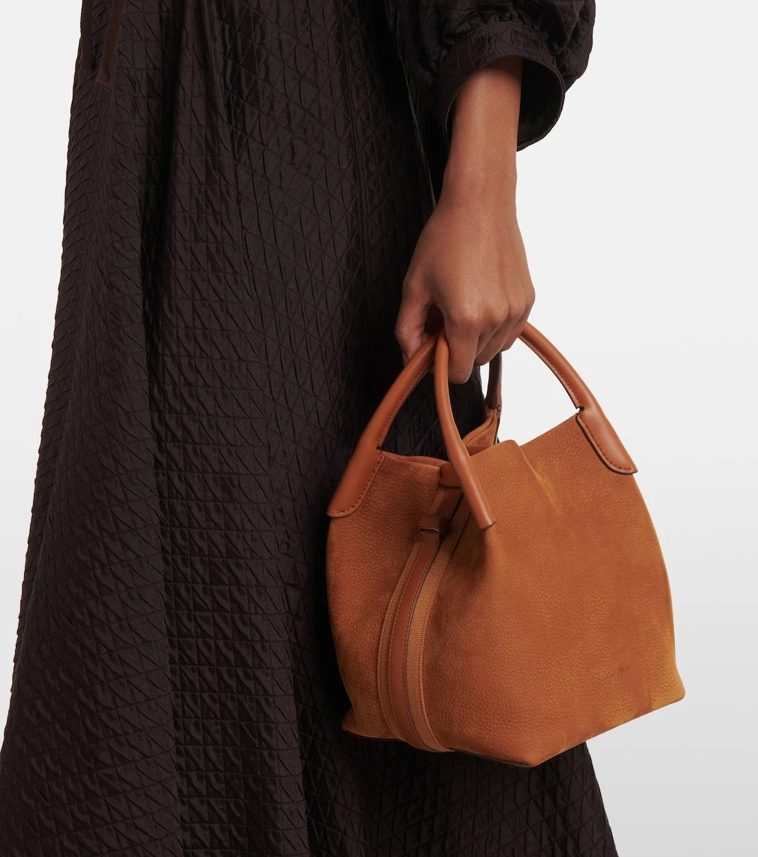 Loro Piana - حقيبة حمل Bale Small جلدية