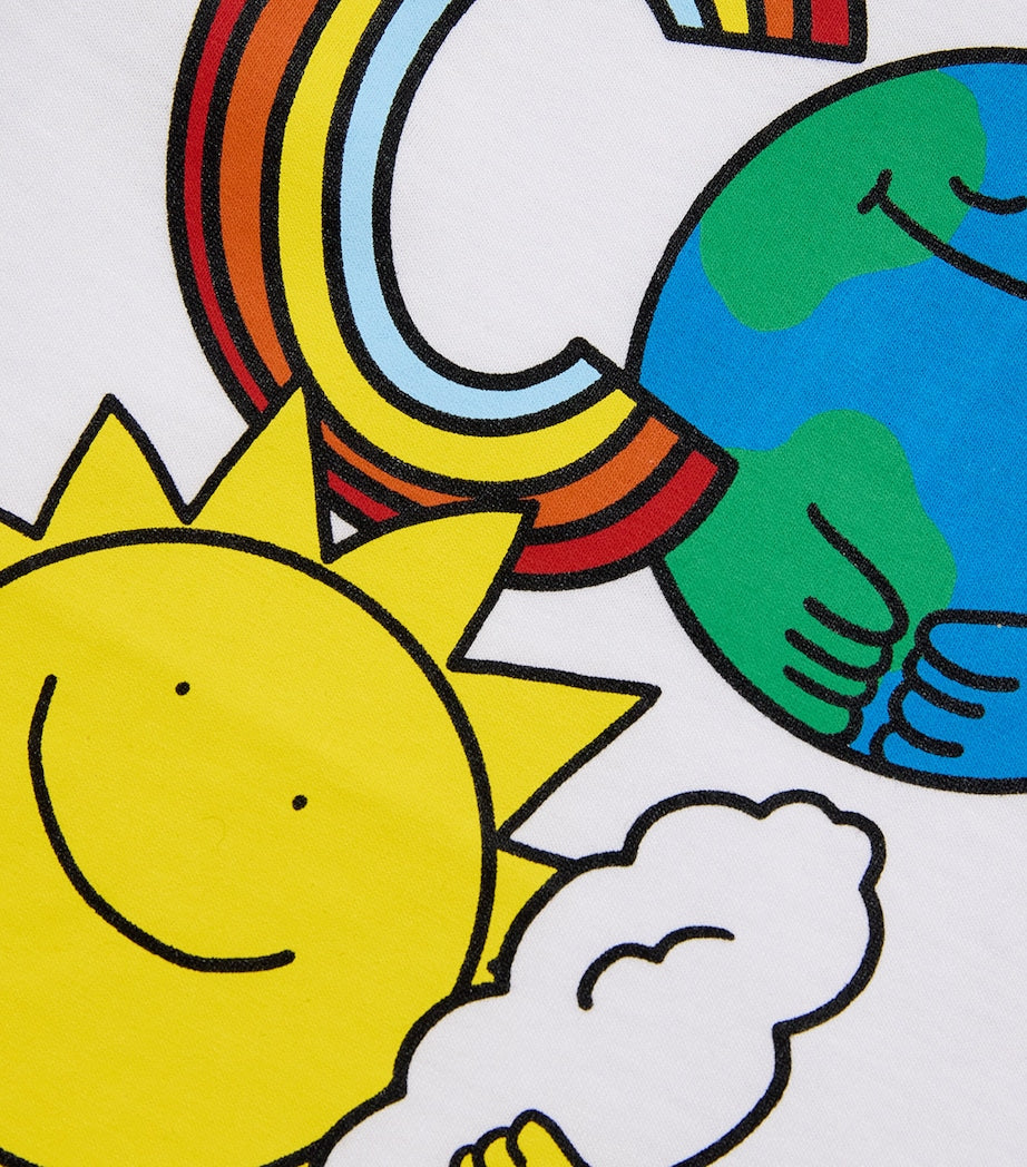 Stella McCartney Kids Cotton Earth Friends T-Shirt (3-36 Months)