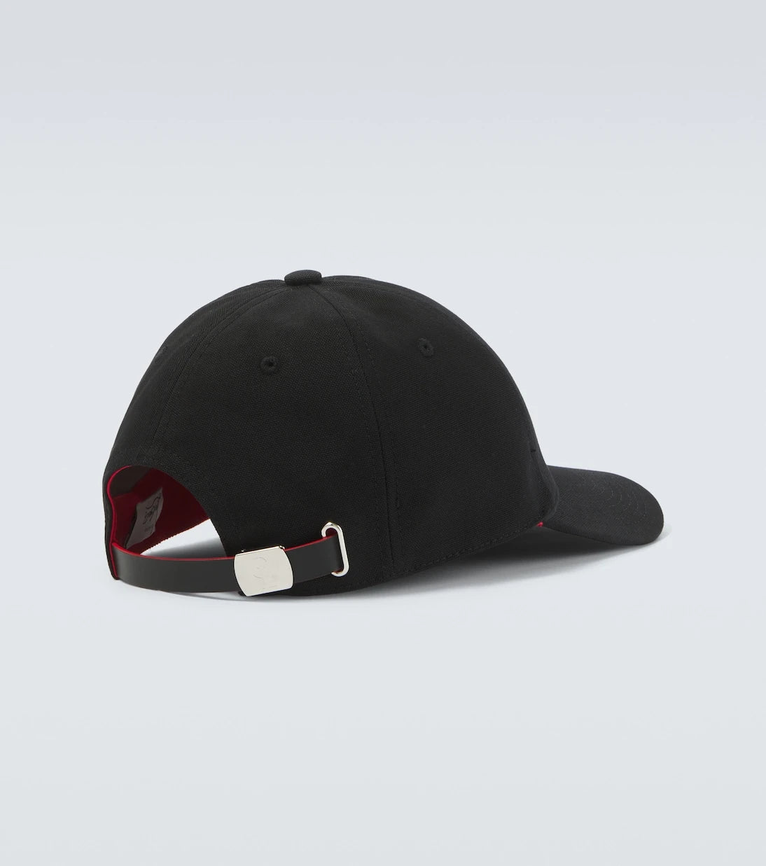 Christian Louboutin - Logo cotton canvas baseball cap