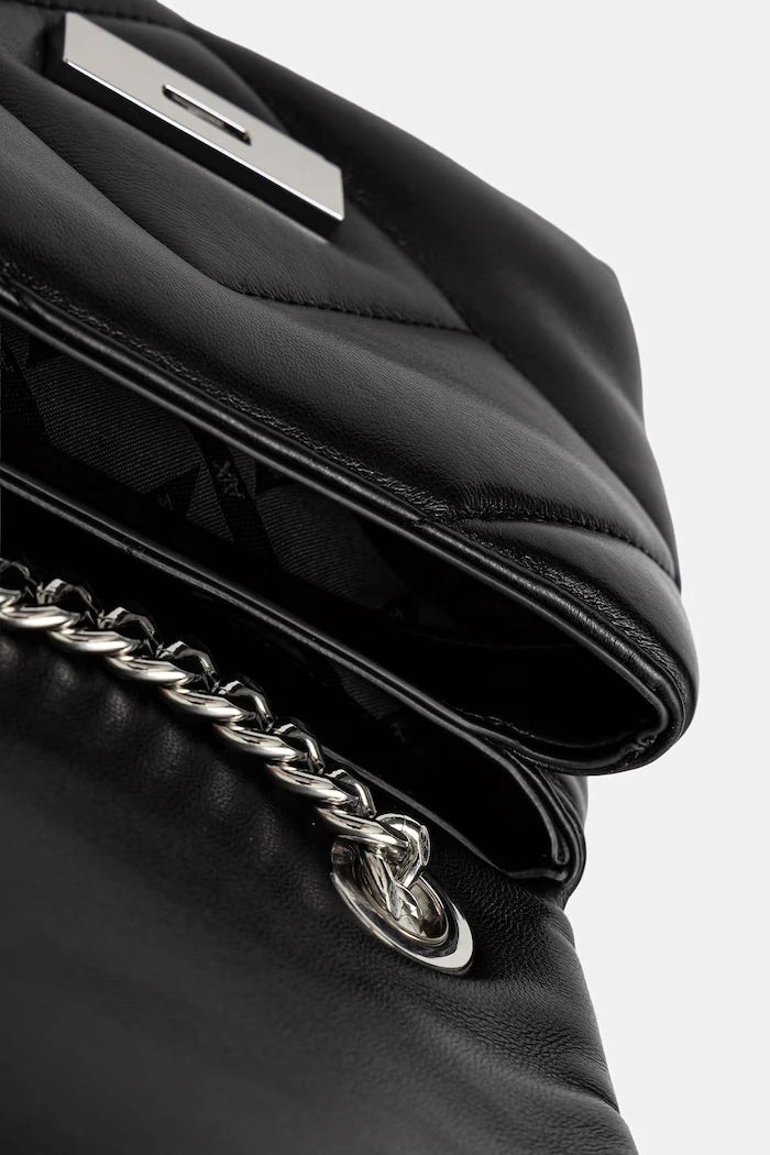 Armani Exchange kadın crossbody çanta, suni deriden