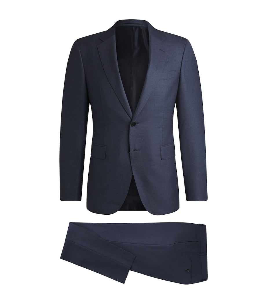 Virgin Wool-Silk 2-Piece Suit
