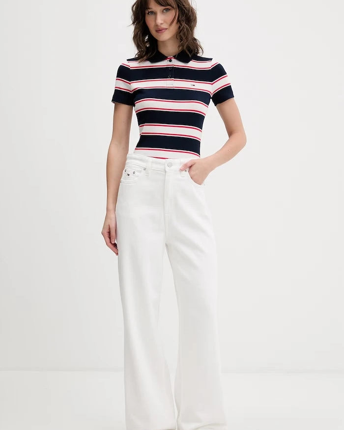 Tommy Jeans wide leg kadın kot pantolon