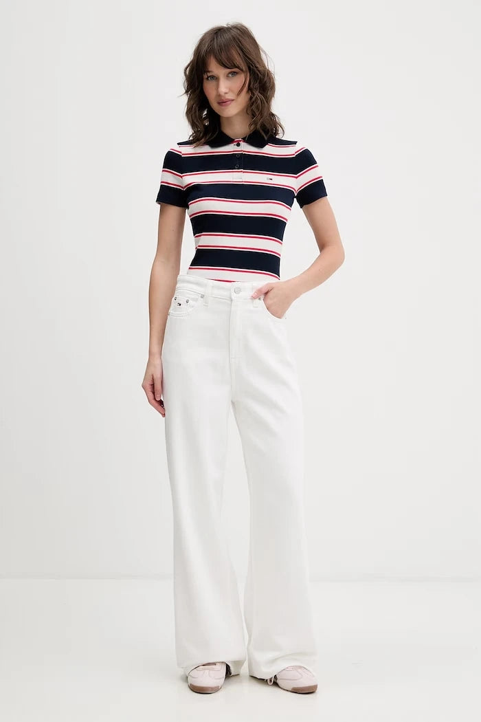 Tommy Jeans дънки wide leg дамски