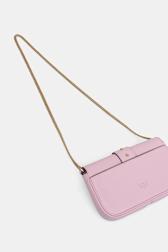 Pinko чанта crossbody дамска от кожа