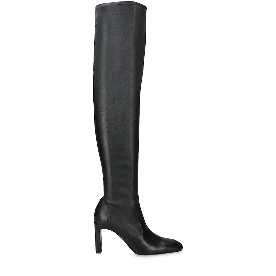 Toteme Black Nappa Over-The-Knee Boots 85