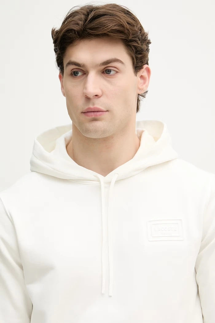 Lacoste суичър с качулка мъжки от памук