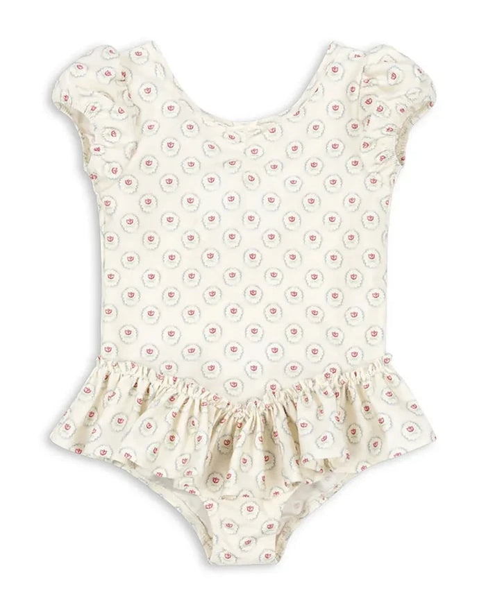 Konges Sløjd MALTI SWIMSUIT GRS Çocuk Tek Parça Mayo