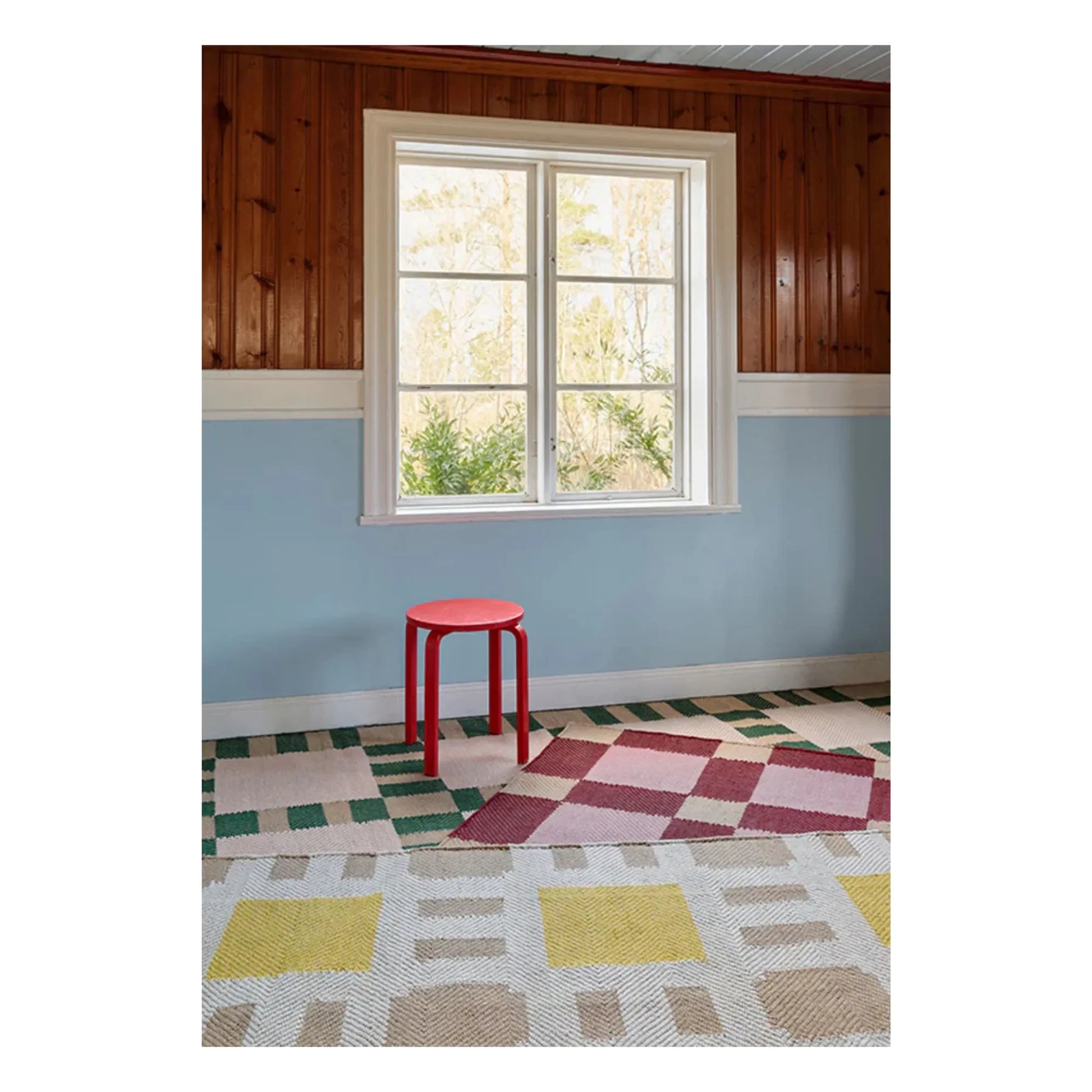 Layered - Late Breakfast jute rug, Evelina Kroon  | Green
