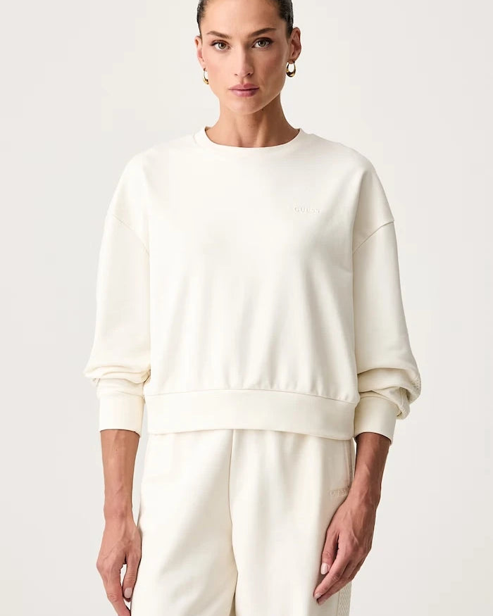 Guess Pamuklu Kadın Oversize Sweatshirt PHOEBE