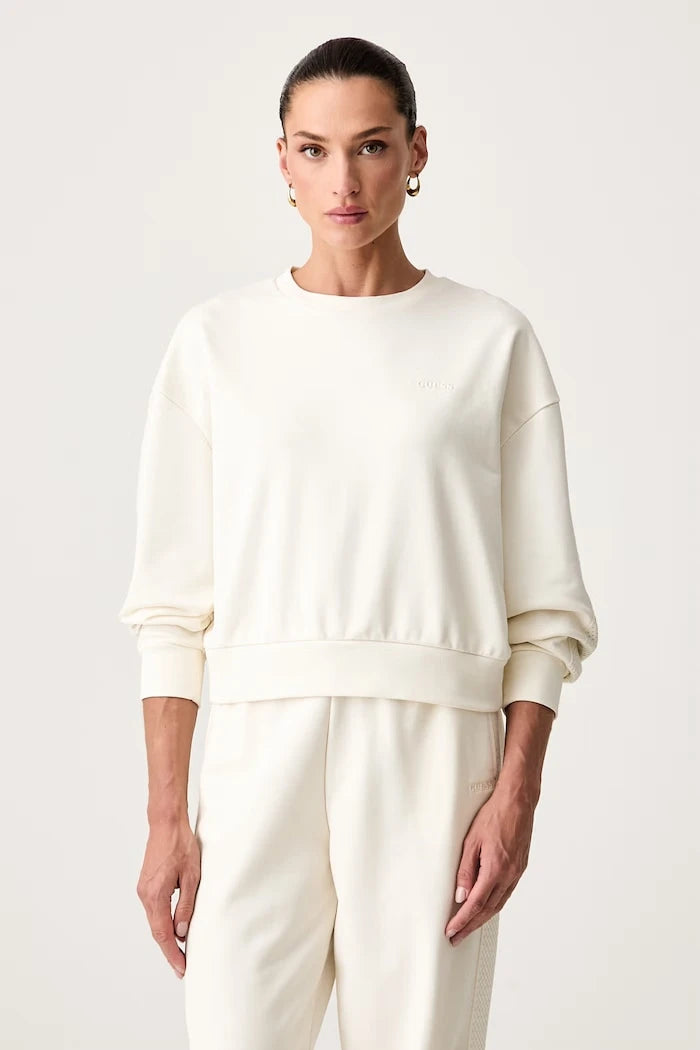 Guess Pamuklu Kadın Oversize Sweatshirt PHOEBE