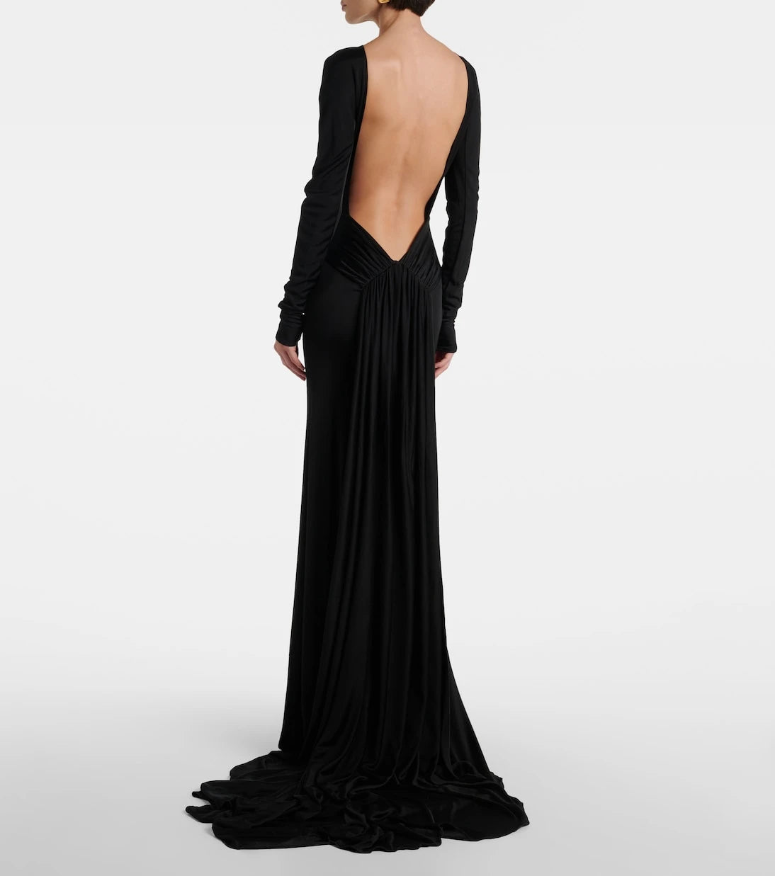 David Koma - Gathered jersey gown
