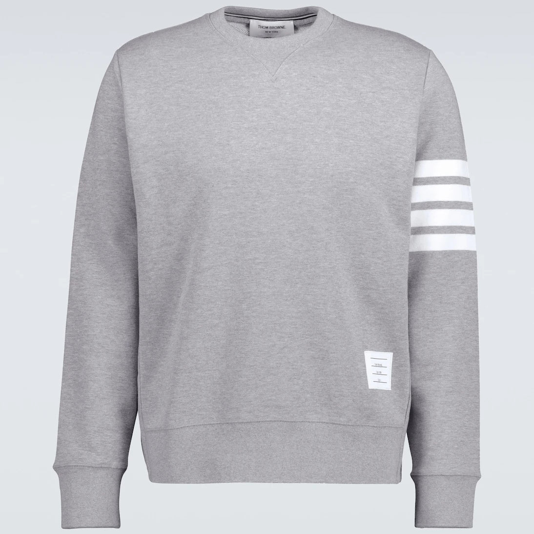 Thom Browne - 4-Bar cotton classic sweatshirt
