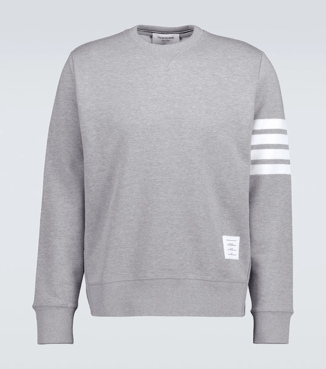 Thom Browne - 4-Bar cotton classic sweatshirt