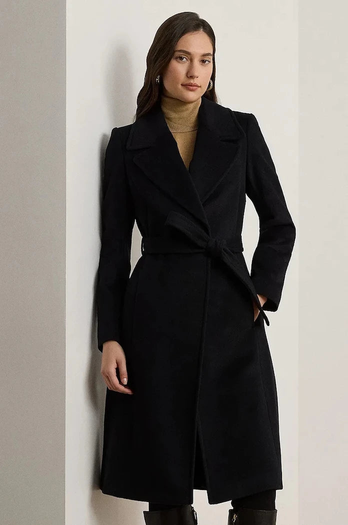 Lauren Ralph Lauren yün ilaveli palto
