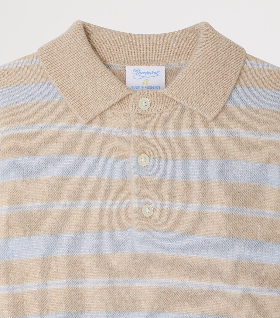 Bonpoint x Guest In Residence Cashmere Louie Polo Sweater (4-8 Years)