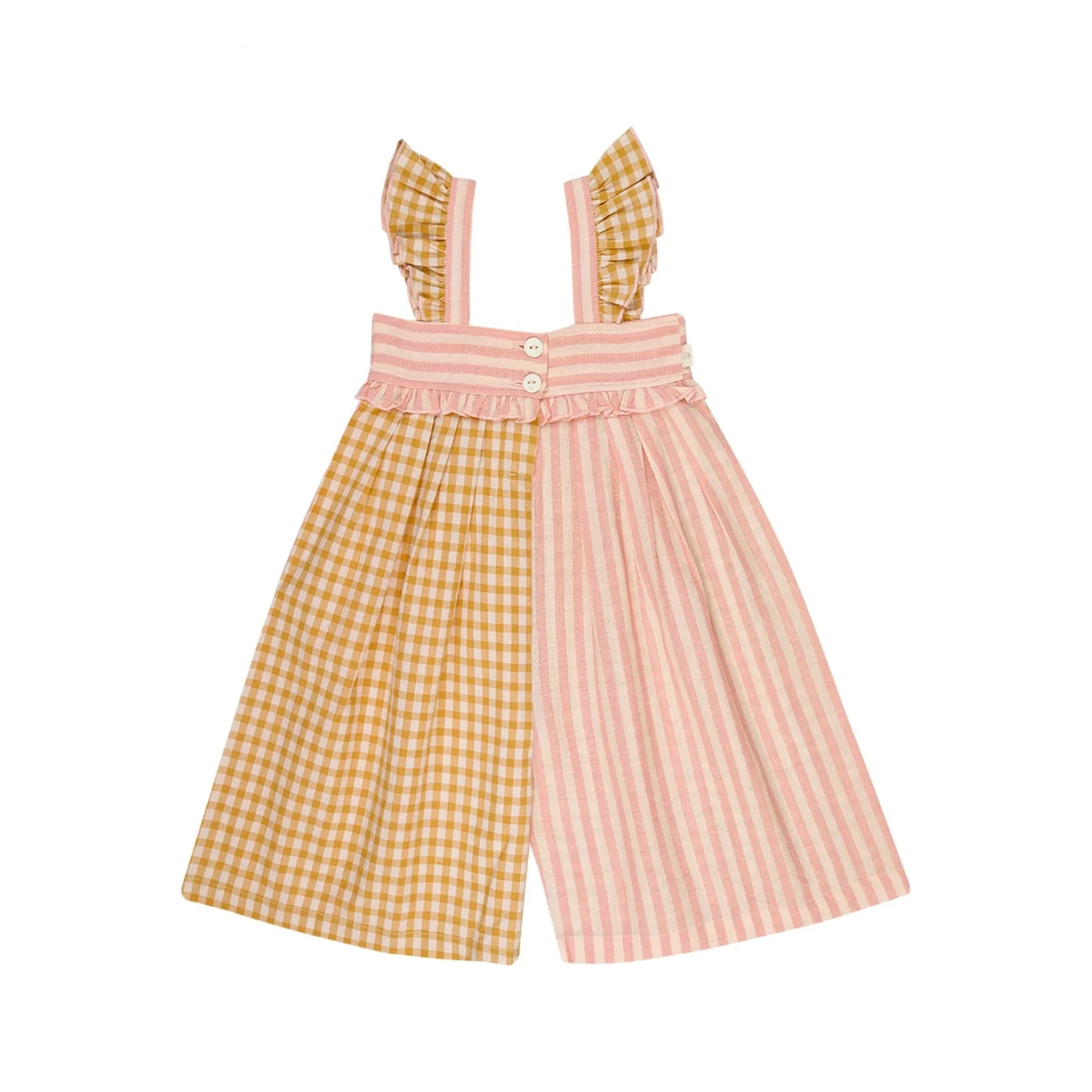 Lilinoa - Romy Patchwork jumpsuit | Blush