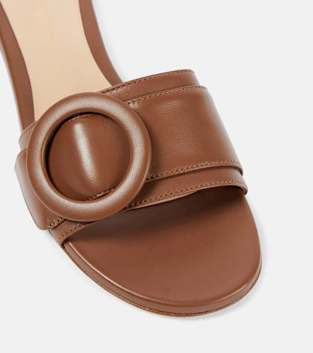 Gianvito Rossi - Embellished leather mules