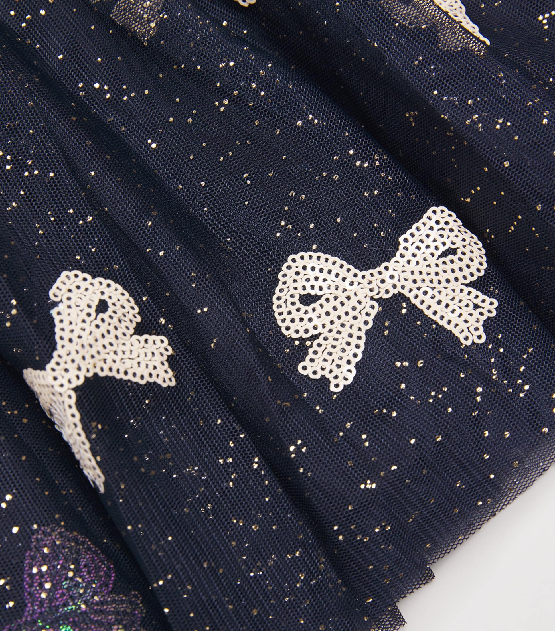 Sequin-Detail Yvonne Skirt (5-10 Years)