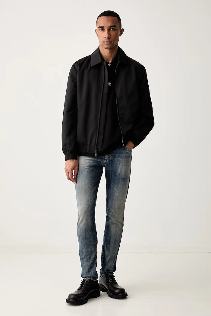 HUGO pamuklu erkek sweatshirt Dabins