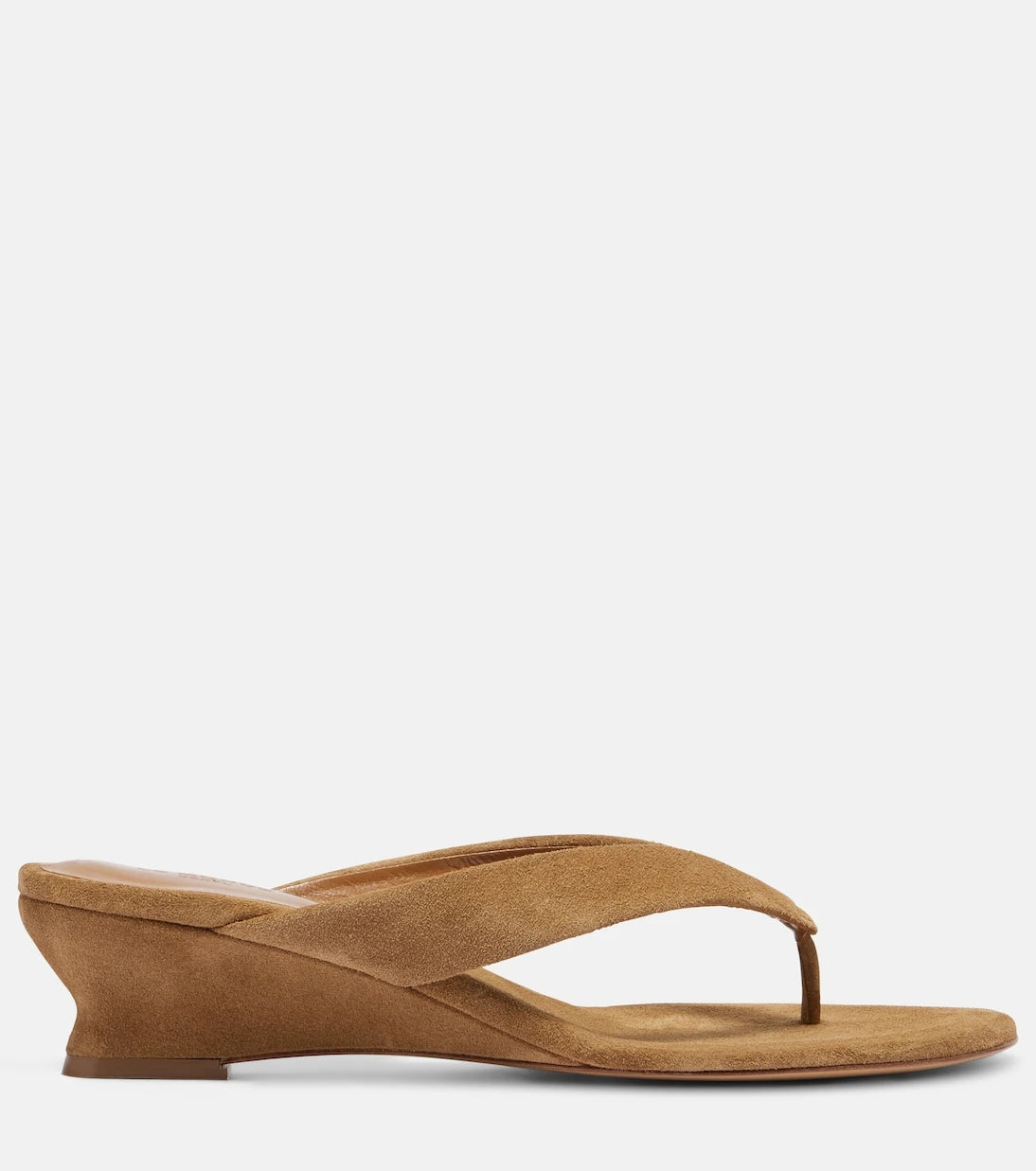 Le Monde Béryl - Micro Wedge 40 suede thong sandals