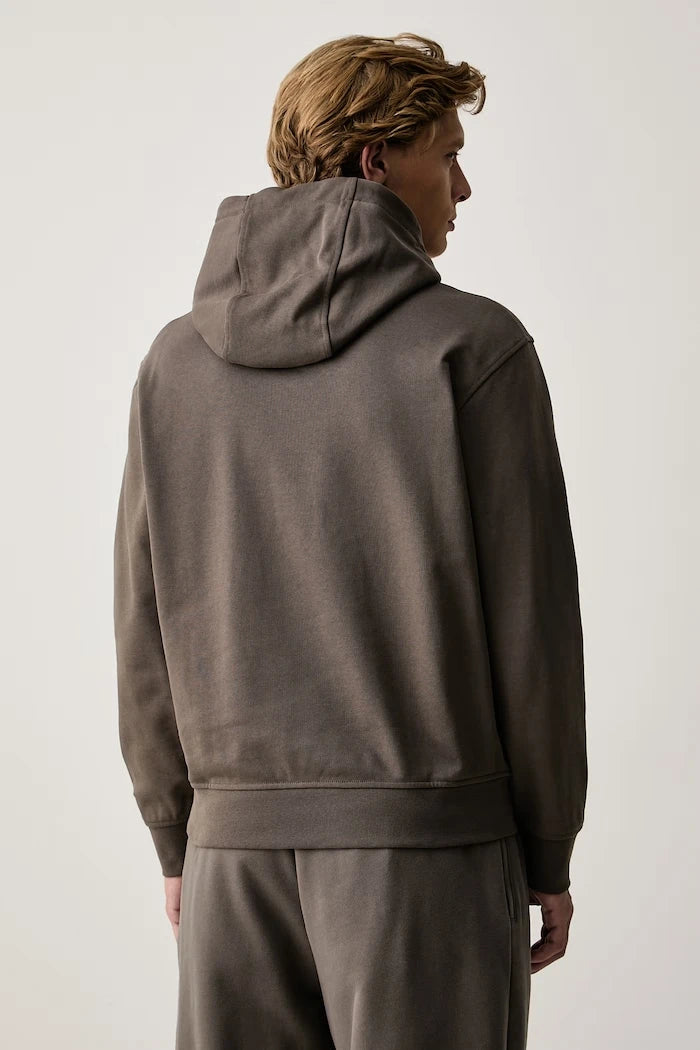 Kapüşonlu erkek pamuklu sweatshirt