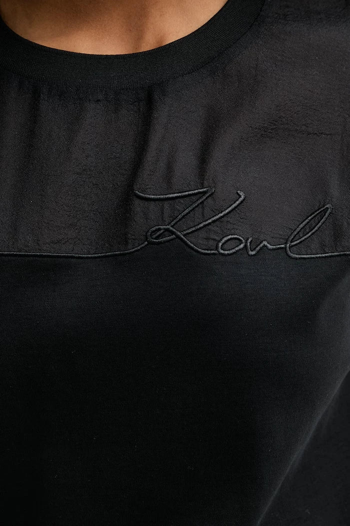 Karl Lagerfeld Топ дамски памучен