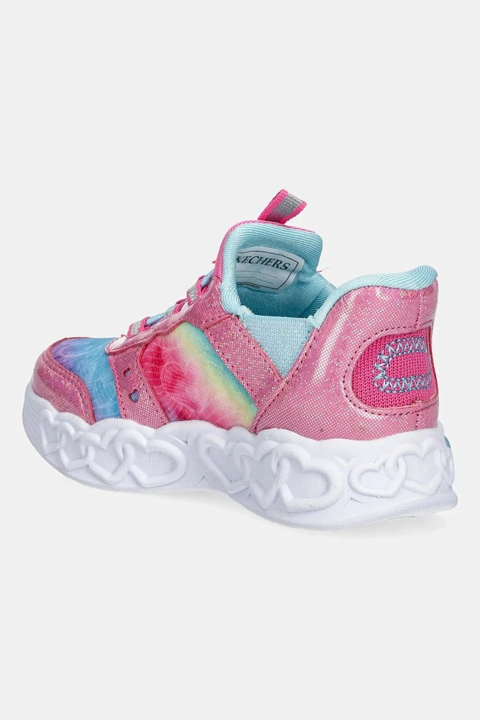 Детски маратонки Skechers INFINITE HEART LIGHTS ETERNAL SHIMMER