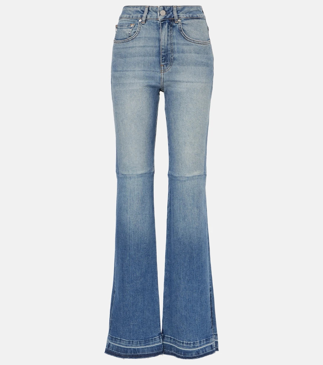 AG Jeans - La Croisette high-rise flared jeans