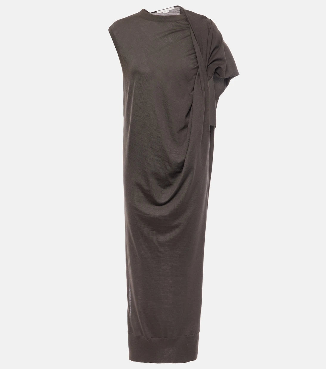 Stella McCartney - Draped wool maxi dress