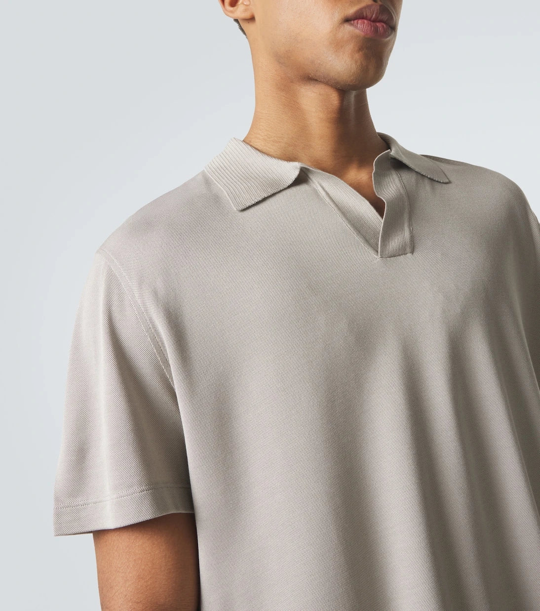 Brioni - Silk polo shirt