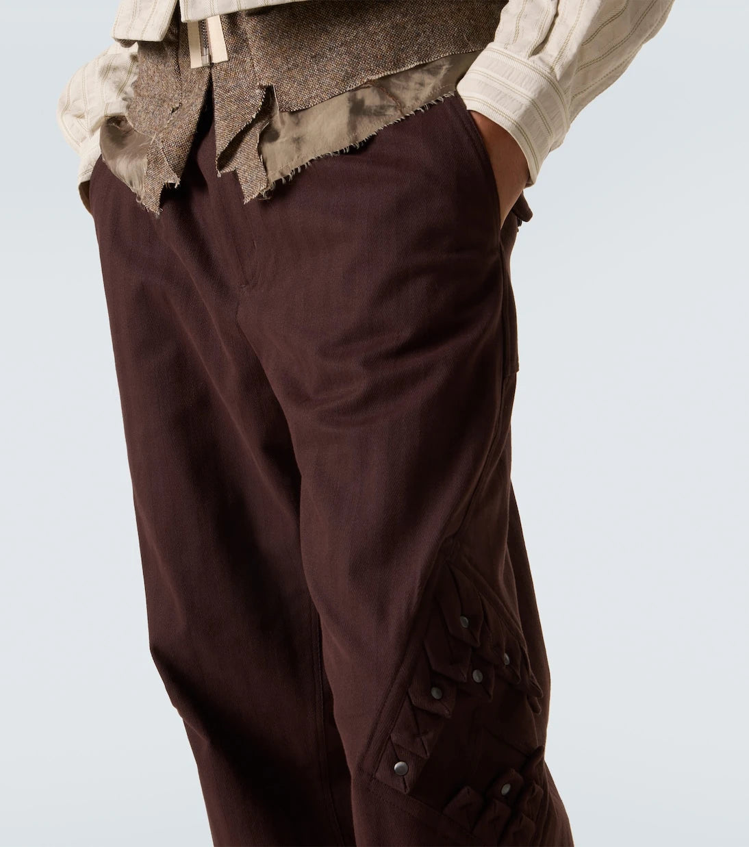 Kiko Kostadinov - Estike cotton-blend wide-leg pants