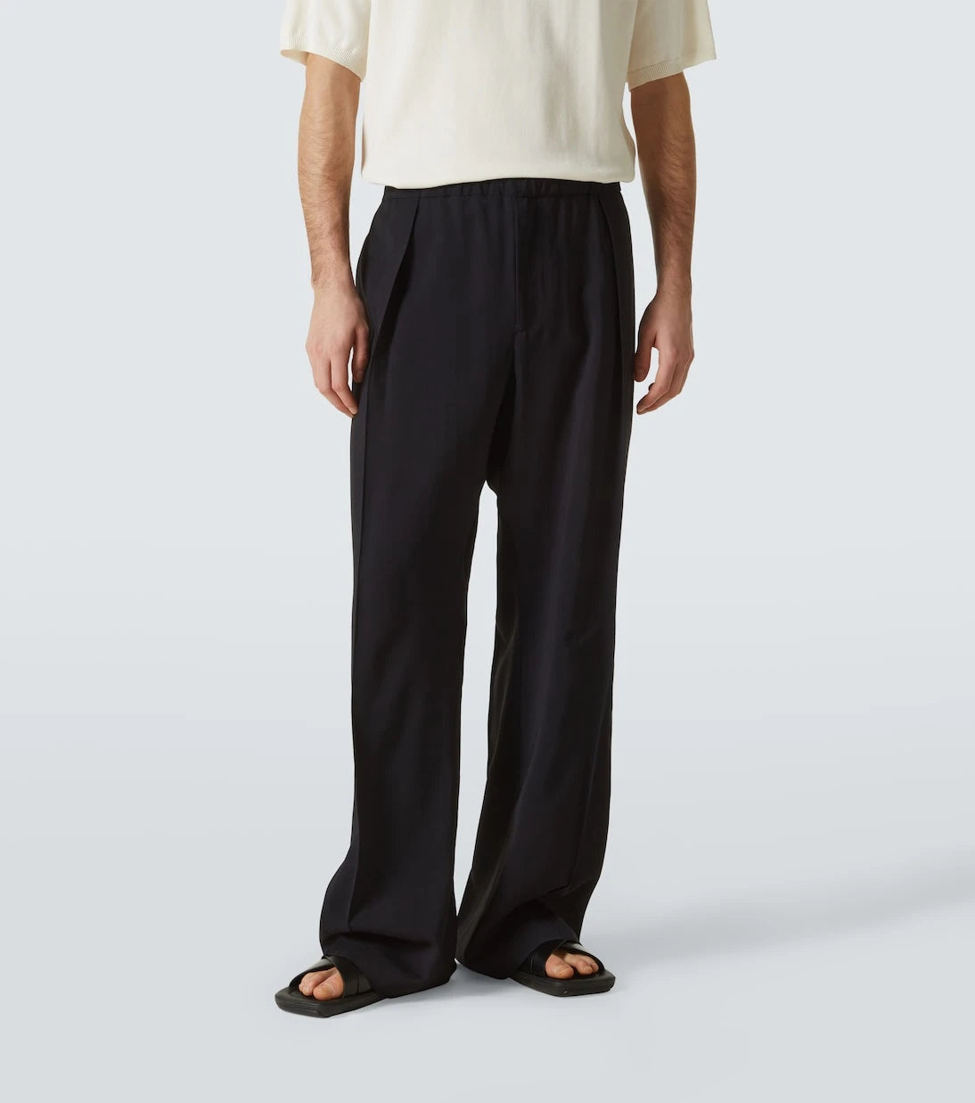 Plan C - High-rise wide-leg pants