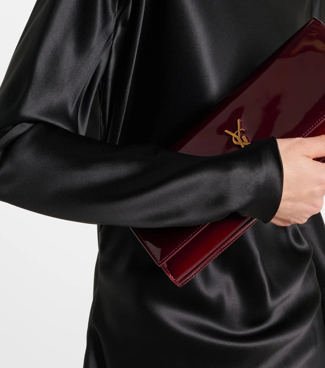 Saint Laurent - Silk satin top