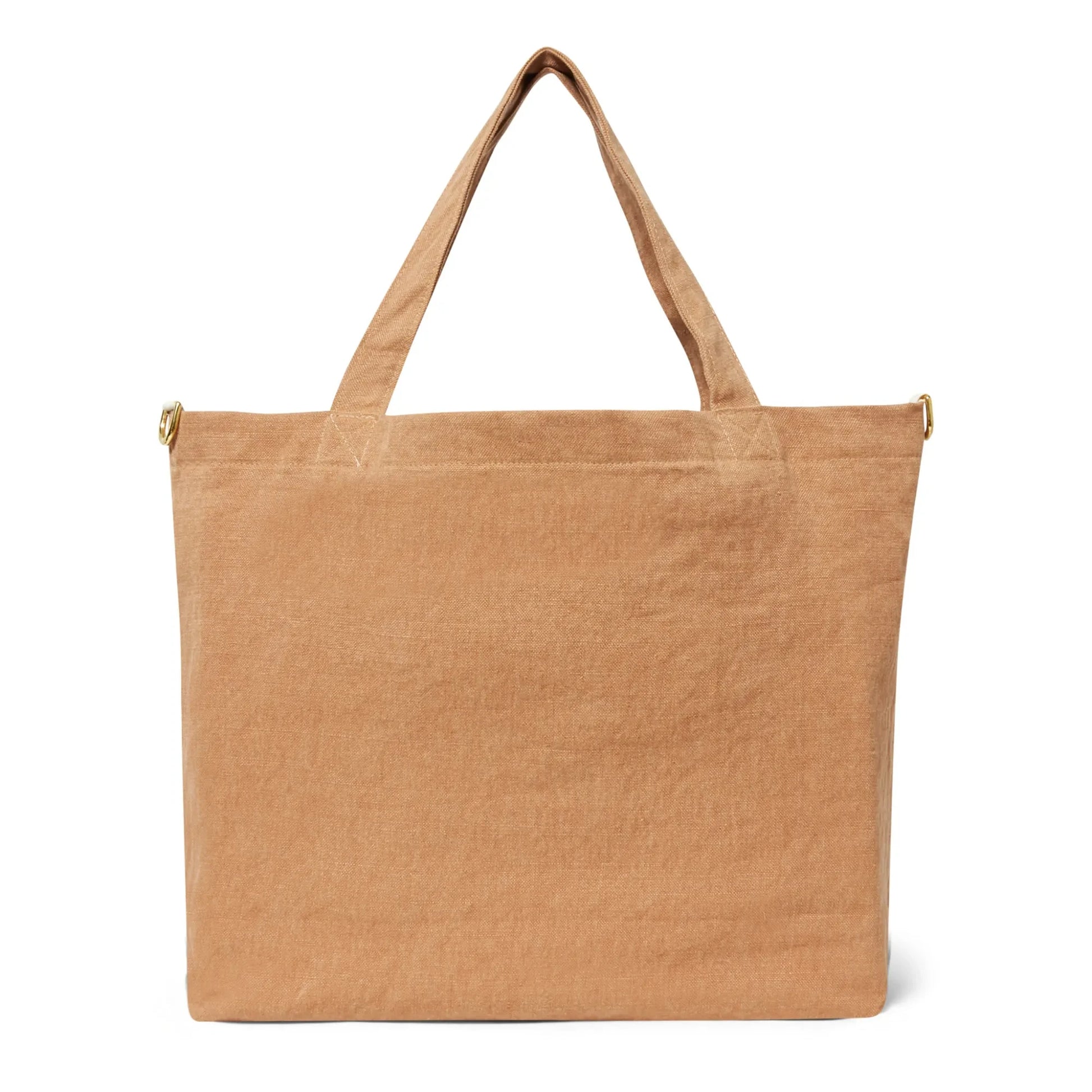 Adorna - Emma Linen tote bag | Terracotta