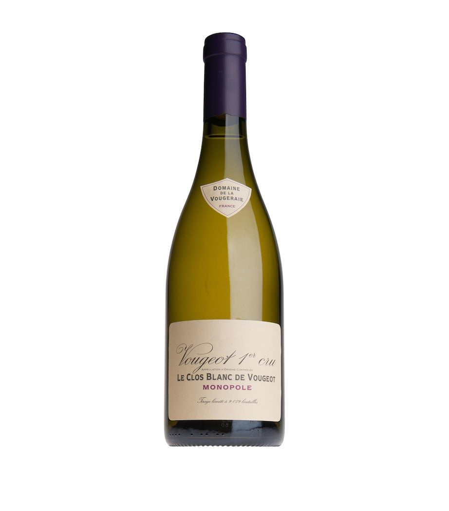 Vougeraie Domaine de la Vougeraie Le Clos Blanc de Vougeot Monopole Vougeot Premier Cru 2022 (75cl) - Burgundy, France