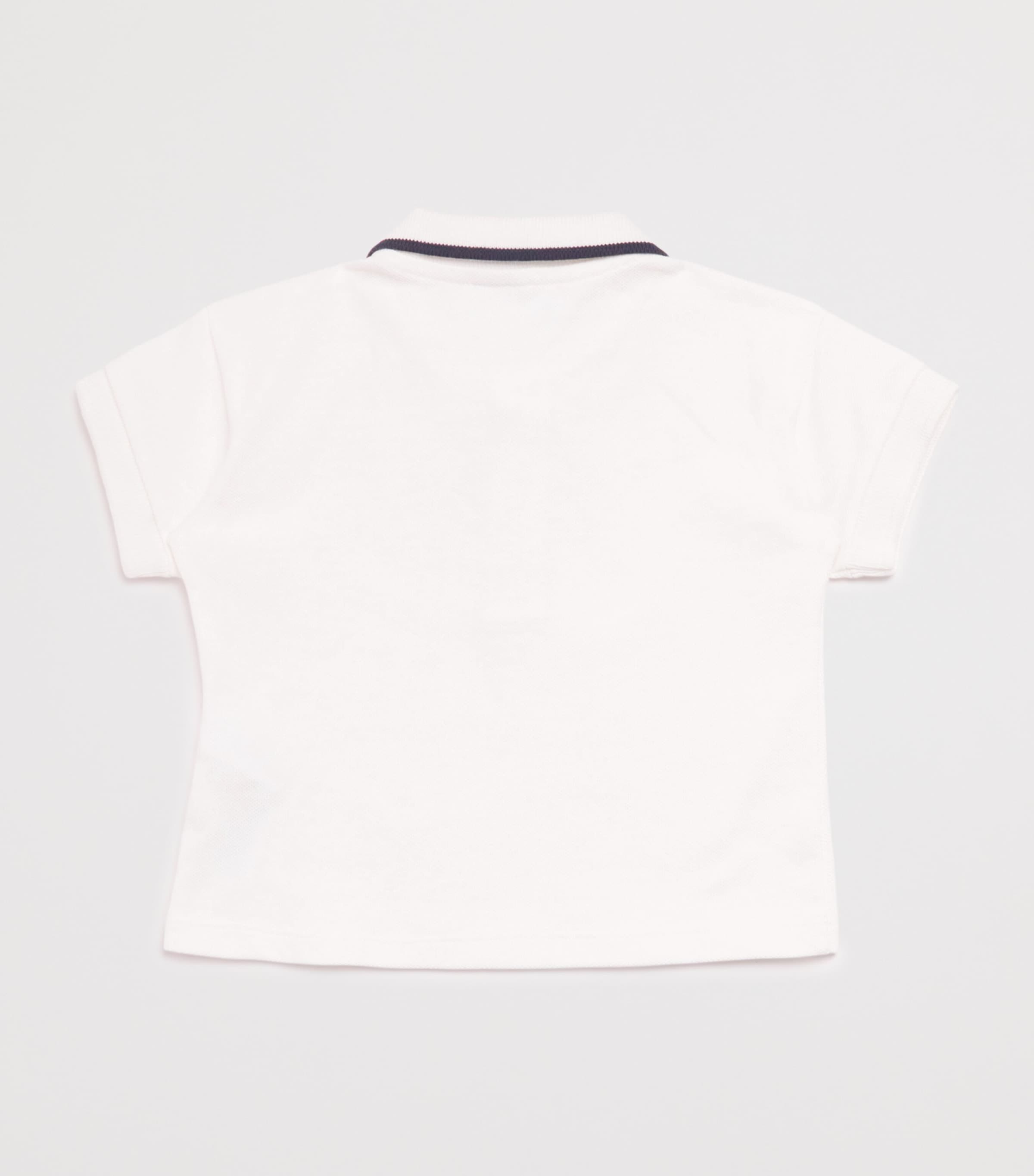 Petit Bateau Cotton Logo Polo Shirt (6-24 Months)