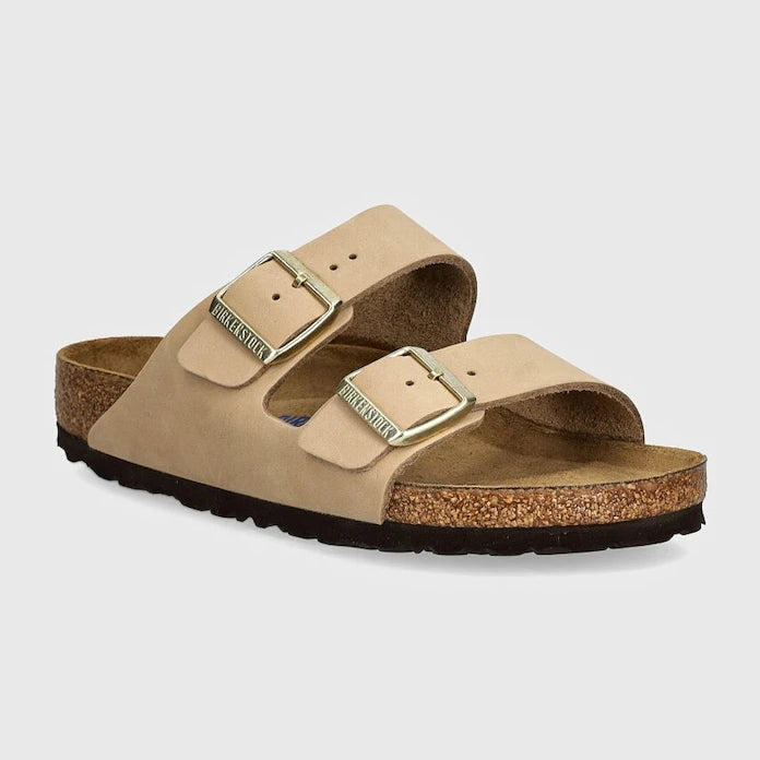 Чехли от набук Birkenstock Arizona SFB